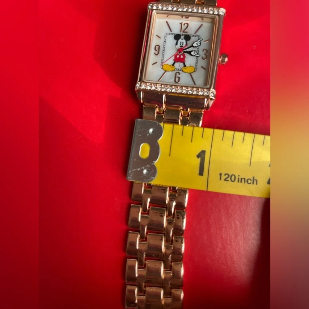 Disney Rose Gold Mickey Mouse Watch